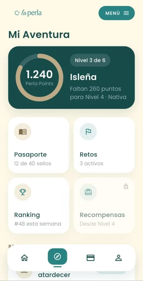 La app La Perla con planes de aventura en Margarita